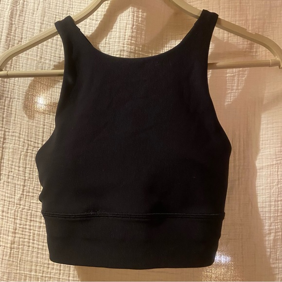 Lulu Energy Highneck Ribbed Bra - Picture 4 of 8